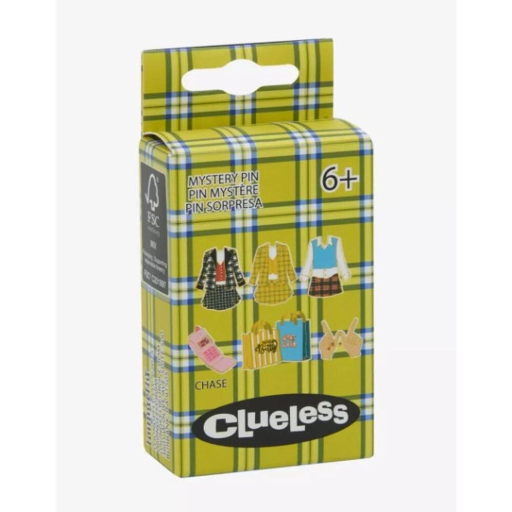 Loungefly Clueless 30th Anniversary Icons Blind Box Enamel Pin | NIB